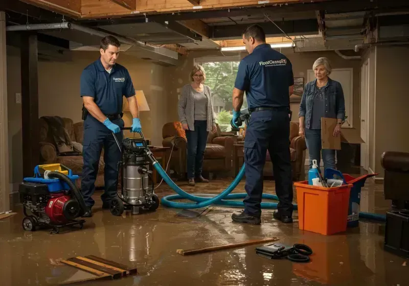 Basement Water Extraction and Removal Techniques process in Trucksville, PA